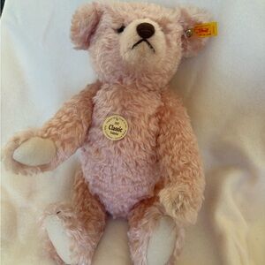 Steiff Pink Teddy Bear